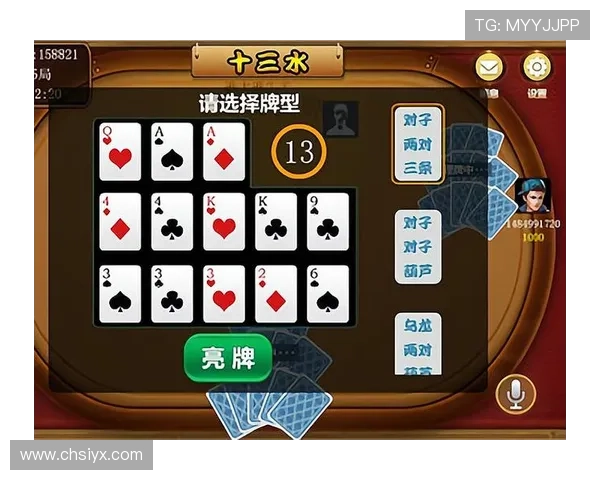 十三水大小牌型判断标准及实用技巧帮助玩家轻松识别牌型赢得更多胜利